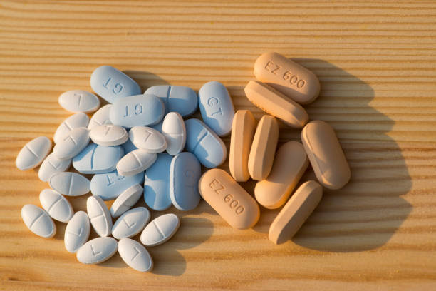 istock Anti-virus drug group, Concept prevent HIV 1134054008