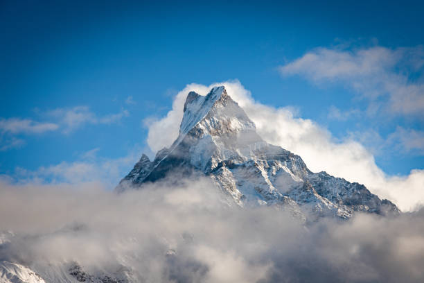 istock Mardi Himal trek in Nepal 1134054042