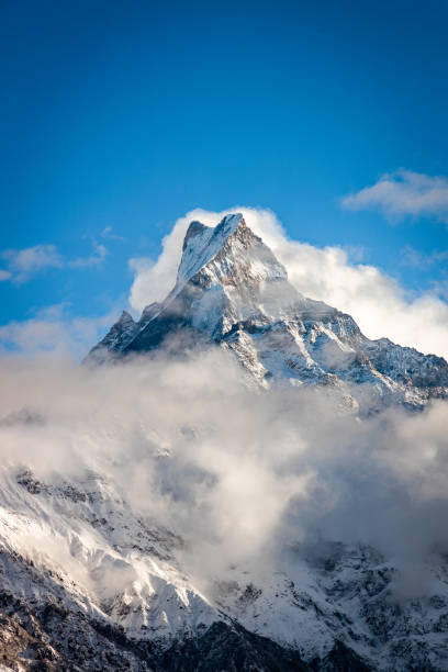 istock Mardi Himal trek in Nepal 1134054151