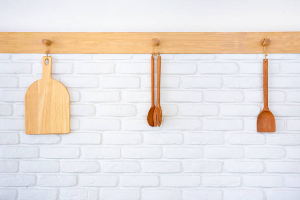 istock Wooden kitchen accossories. 1134054213