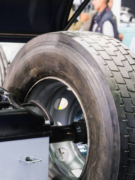 istock Modern tire machine in the service station 1134055907