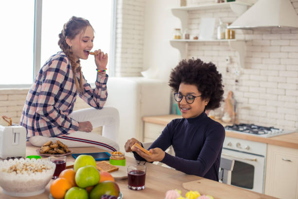 istock Kind brunette boy enjoying his cooking activity 1134056653