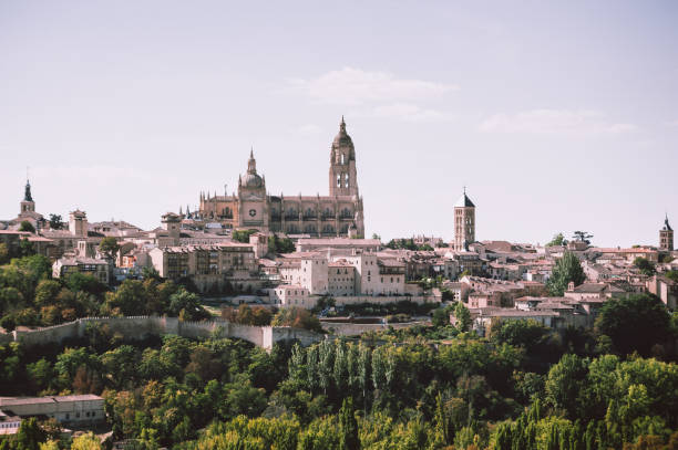 istock Landscape of Segovia town, Spain 1134060719