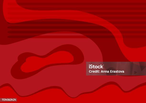 Horizontal Royaity Red Horizontal Abstract Red Background Vector Illustration Stock ...