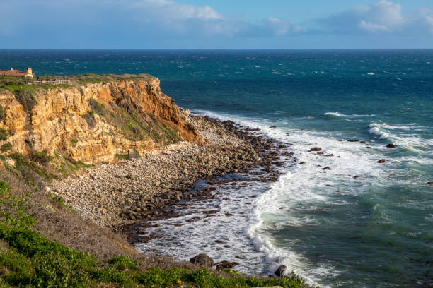 istock Colorful Cliffs of Pelican Cove 1134065265