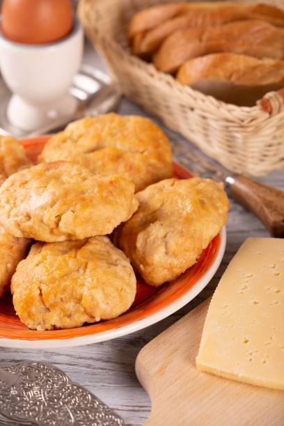 istock Fresh hot chicken mince cutlet on the kitchen table 1134065305