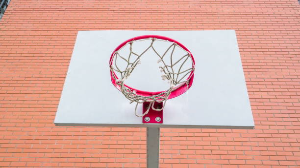 istock The broken net of the basketball ring 1134065569