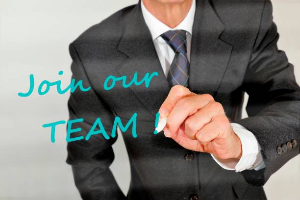 Join our Team Join our Team on Glass door, petrol großunternehmen stock pictures, royalty-free photos & images