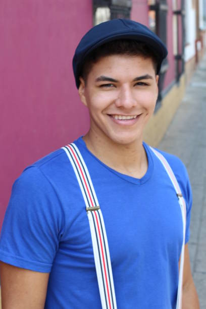 istock Cheerful ethnic guy with fashionable accessories 1134072839