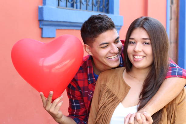 istock Romantic boyfriend surprising his girl 1134072845