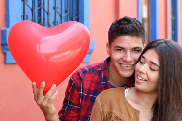 istock Romantic boyfriend surprising his girl 1134072860