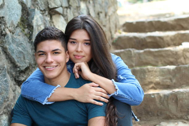 istock Mixed race couple falling in love 1134072911
