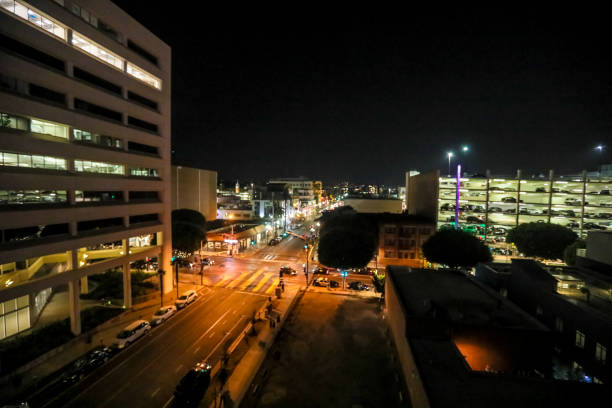 istock Downtown Santa Monica At Night 1134075867