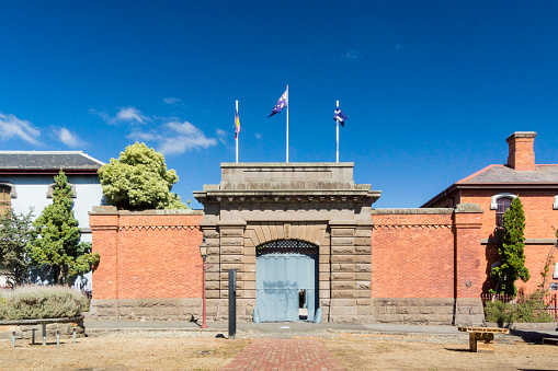 Old gaol and courthouse, now Federation University in the City of Ballarat, Victoria, Australia