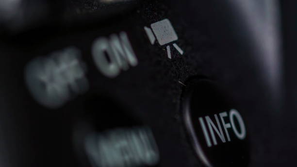 istock The on and off button of the camera on a macro shot 1134077442