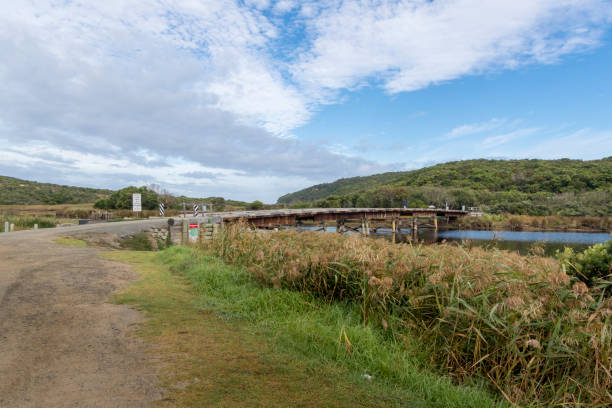 Bridge over Aire River in Cape Otway National Park, Victoria, Australia