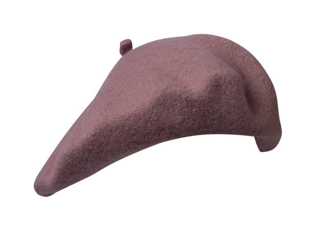 istock Beret isolated on white background. hat female beret 1134084062