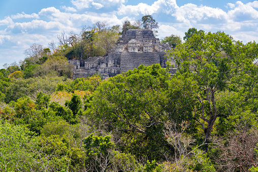 Estructura dos en Calakmul, México photo