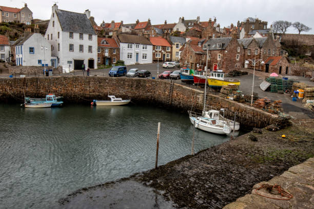 istock Crail harbour, East Neuk Scotland 1134093360