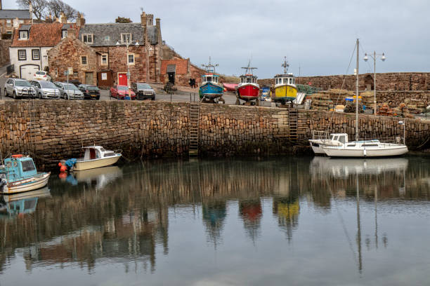 istock Crail harbour, East Neuk Scotland 1134093396