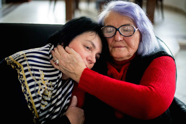 istock Happy mother and daughter portrait 1134094895