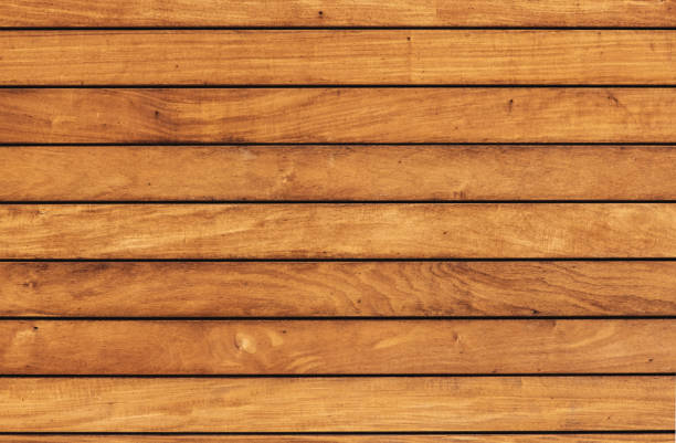 松板の質感。 - hardwood old in a row pattern ストックフォトと画像