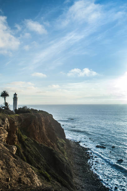 istock Scenic view from Point Vicente Lighthouse in Palos Verdes, CA at sunset 1134099875