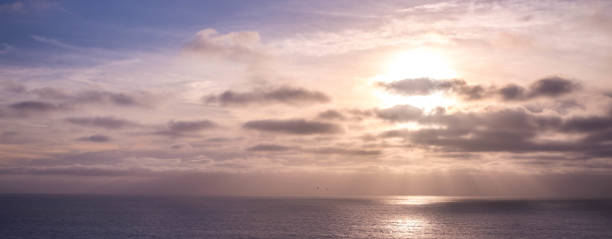 istock Scenic view from Point Vicente Lighthouse in Palos Verdes, CA at sunset 1134099883