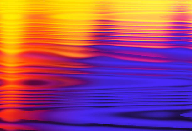 istock Colorful Waves Holographic background 1134102682