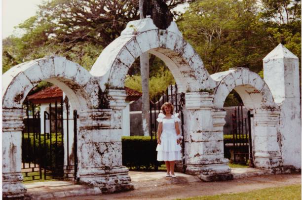 istock Guam history, Plaza de Espana Spanish Palace arches 1134108460