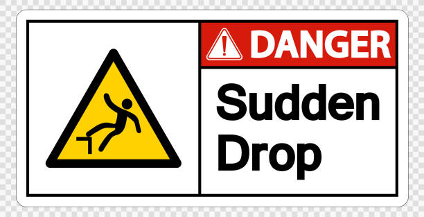 istock Danger Authorized Personnel Only Sign on transparent background 1134112693