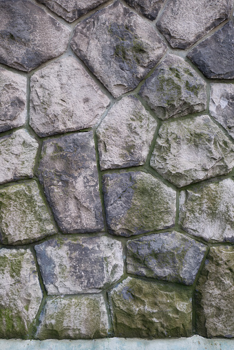 A wall of stones