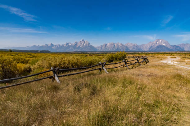istock Grand Teton scenes in autumn 1134121488