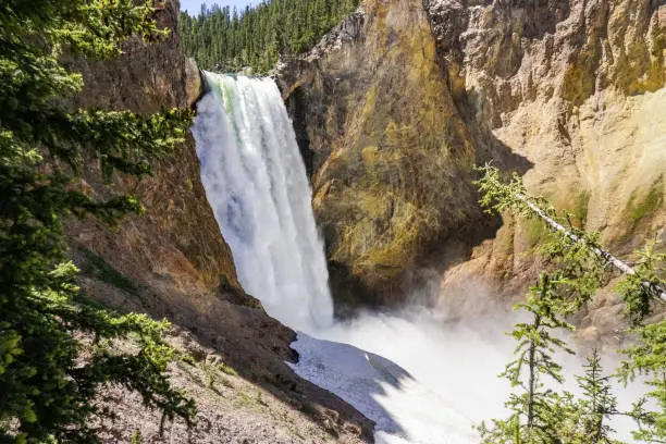 Photo of Lower falls, Yellowstone National Park, Wyoming