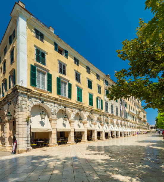 istock Corfu town centre esplanades and market 1134133092