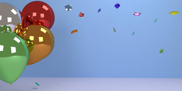 istock 3D colorful ballons and confetti 1134141606
