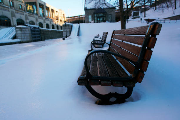 istock Ottawa Canal in the dusk 1134145652