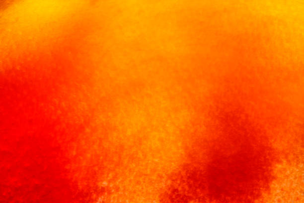 Watercolor Red Orange Yellow Colour Gradient Abstract - fotografia de stock