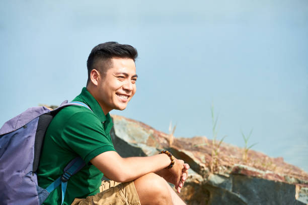 istock Happy hiker enjoying the view 1134147824