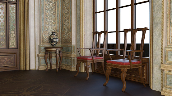 Classical 18th Century Style luxury interior