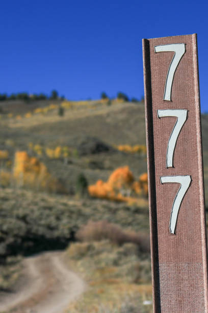 istock Road to the Aspen hills 1134150979
