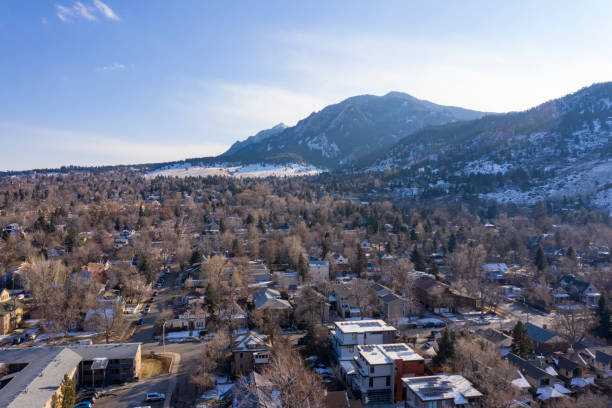 istock Boulder Colorado Cityscape Flatirons Background 1134155102