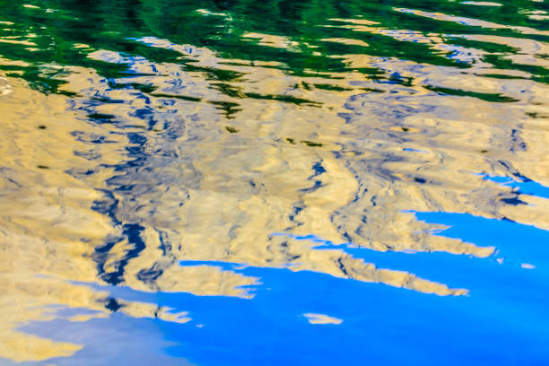 Johnson Lake in Banff National Park in the Canadian Rockies