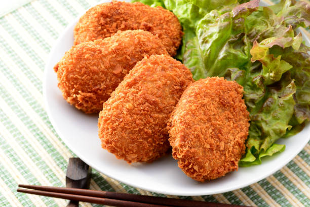 istock Japanese croquette. Japanese food. 1134160280