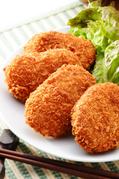 istock Japanese croquette. Japanese food. 1134160326
