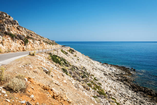istock Ocean beach on the Crete 1134161161