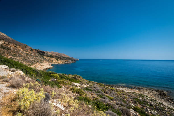 istock Ocean beach on the Crete 1134161439