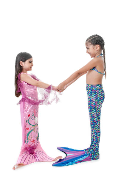 istock Little Mermaid Girls 1134164461