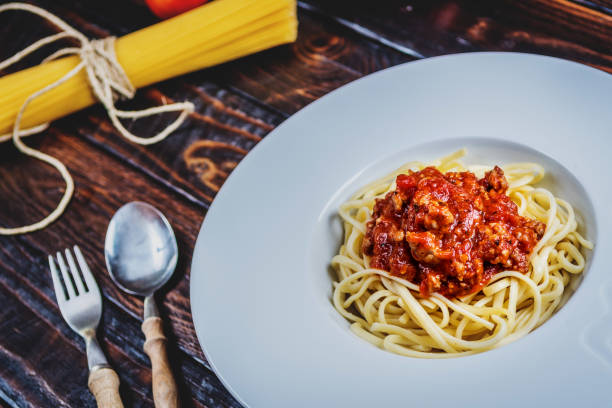 istock Italian spaghetti bolognesse 1134165312