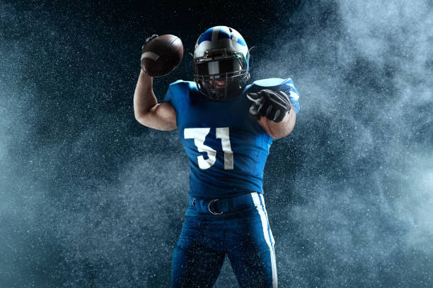 istock American football player on smoke background 1134167959